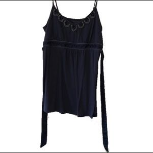 American Eagle Outfitters Beaded Camisole w/ Bow